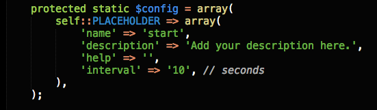 Console Scripts Config
