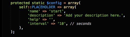 Console Scripts Config